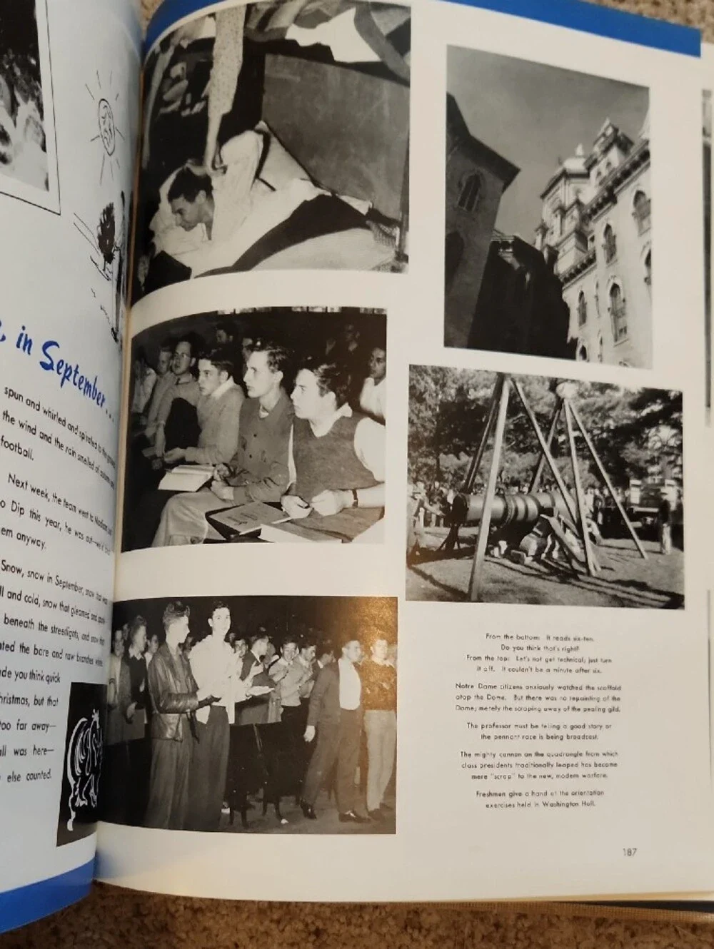 The University of Notre Dame 1842-1942 Hardcover YearBook